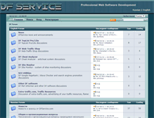 Tablet Screenshot of forum.dfservice.com